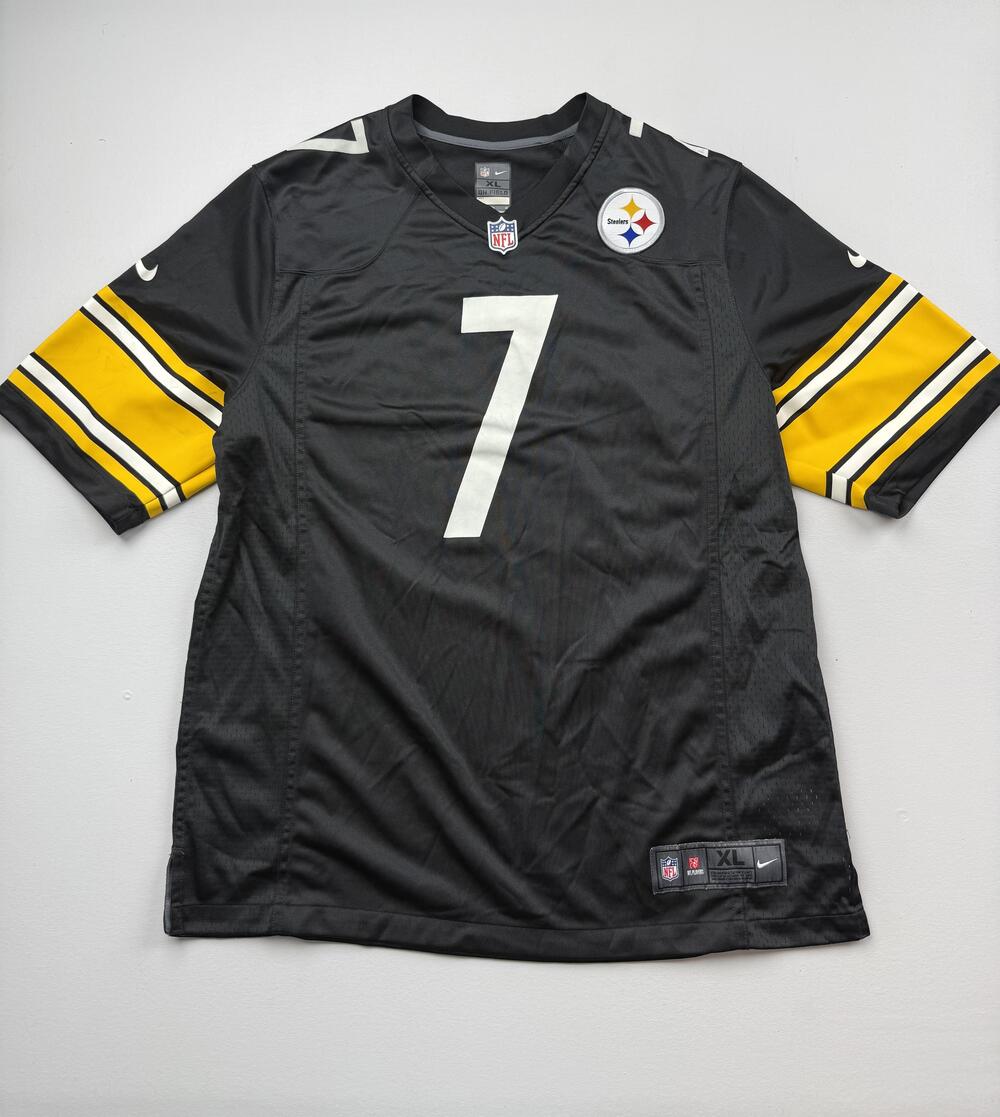 Pittsburgh Steelers Jersey Mens XL Black NFL Football Nike On Field RWJ 7 Custom